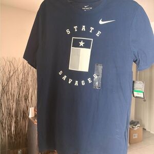 Nike Men's Navy State Savages Tee